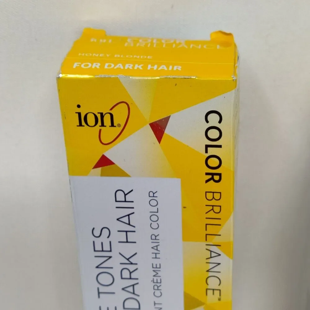 2X Ion True Tones For Dark Hair Permanent Crème Hair Color Honey Blonde